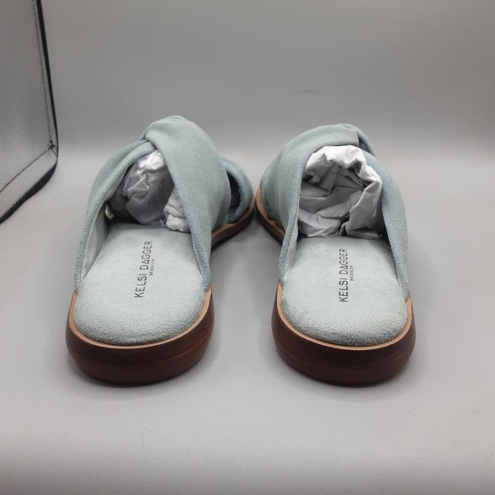 Kelsi Dagger Twist Shoes/Sandals Women's 7.5M Green Tide Knot - Picture 6 of 8